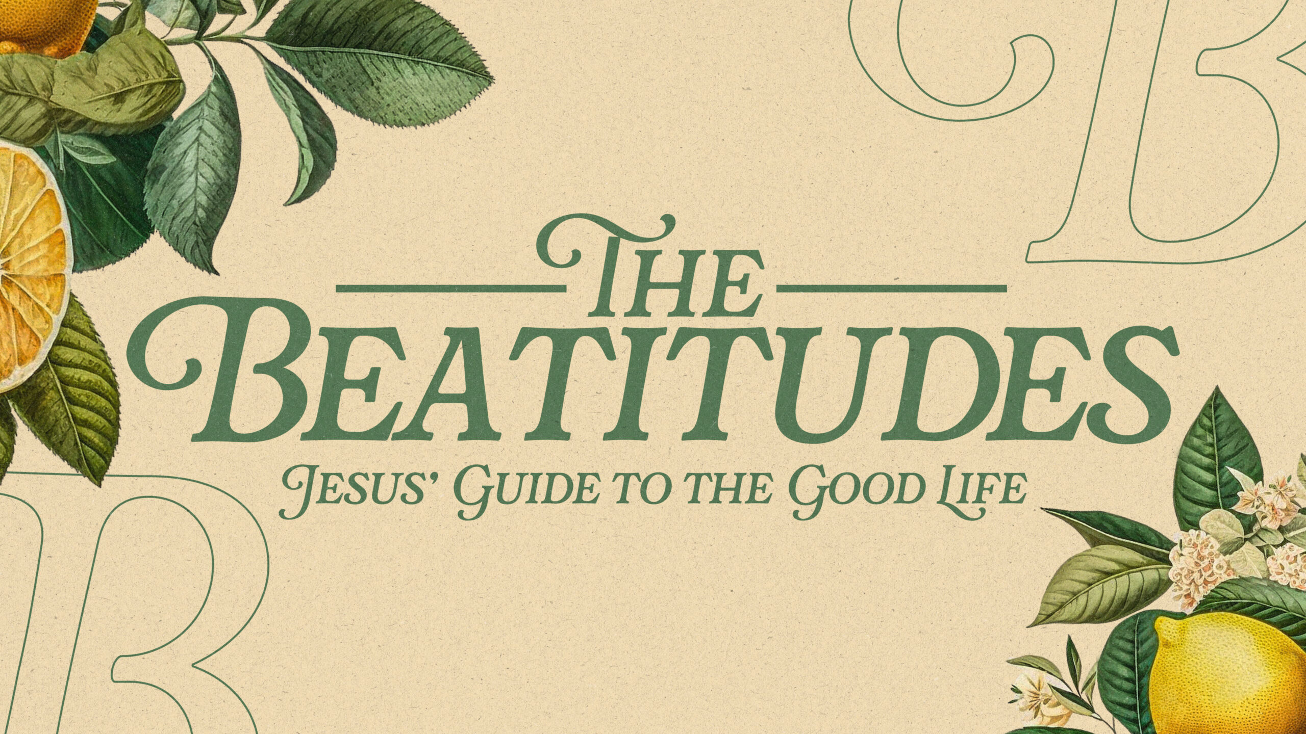 The Beatitudes Logo